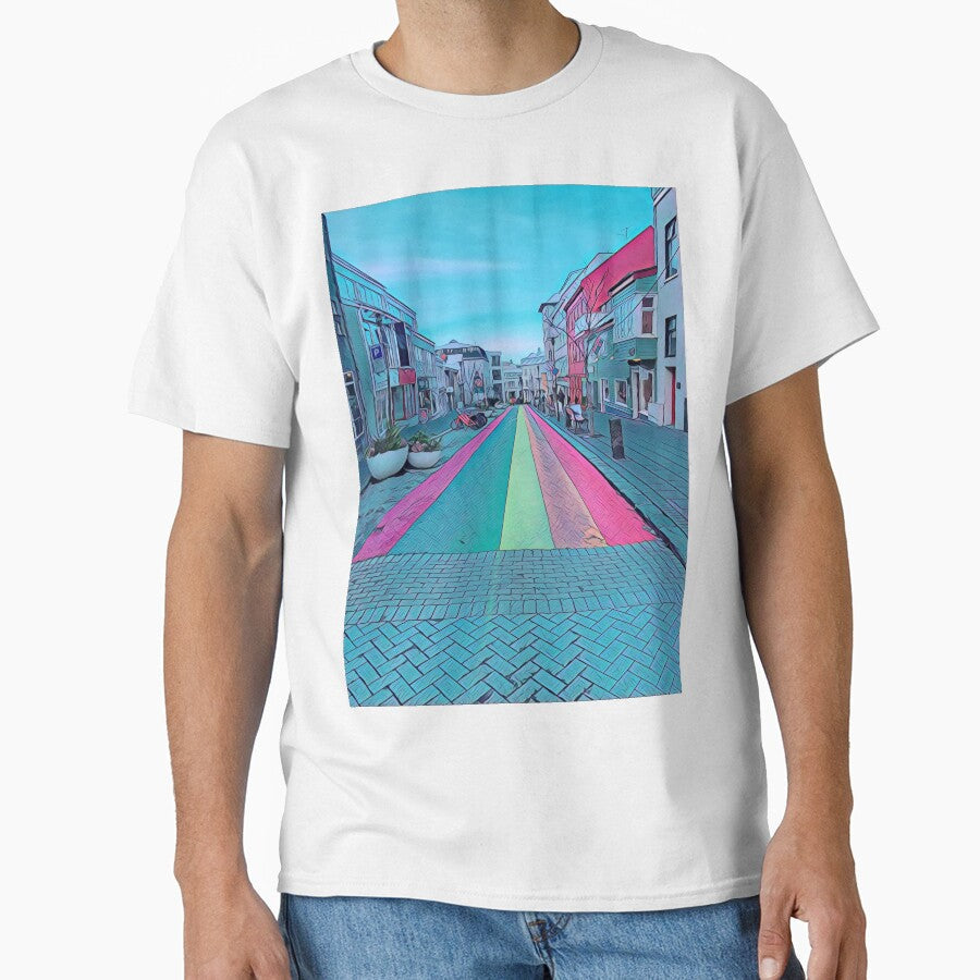 Colours of reykjavik - art print by Nicfearn86