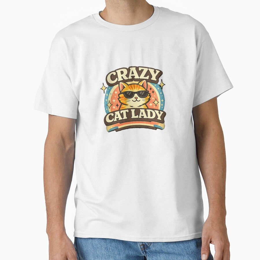 Crazy Cat Lady | Vintage Retro Cat Lover Gift by StrayaStyle