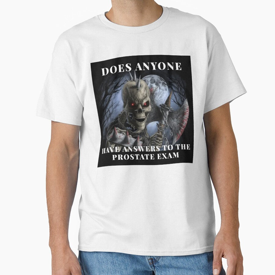 Funny Ironic Edgy Skeleton Design by VossMonk3