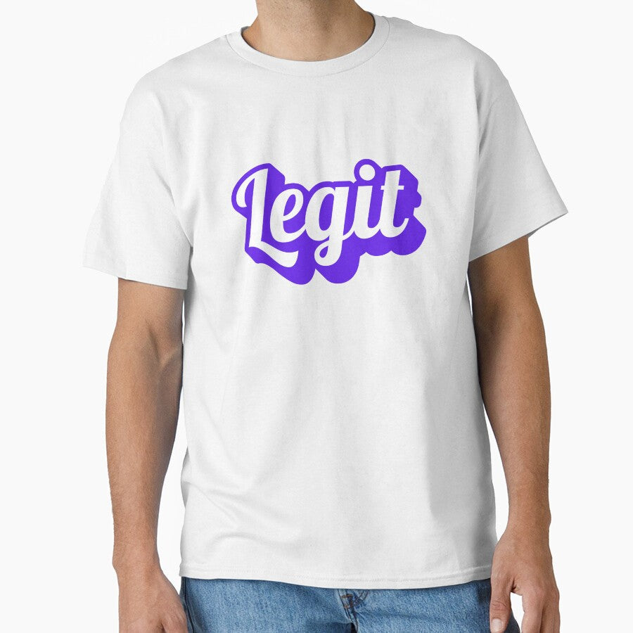 LEGIT - sticker, shirt, cap, anything to put on! by CraftsByJoymi