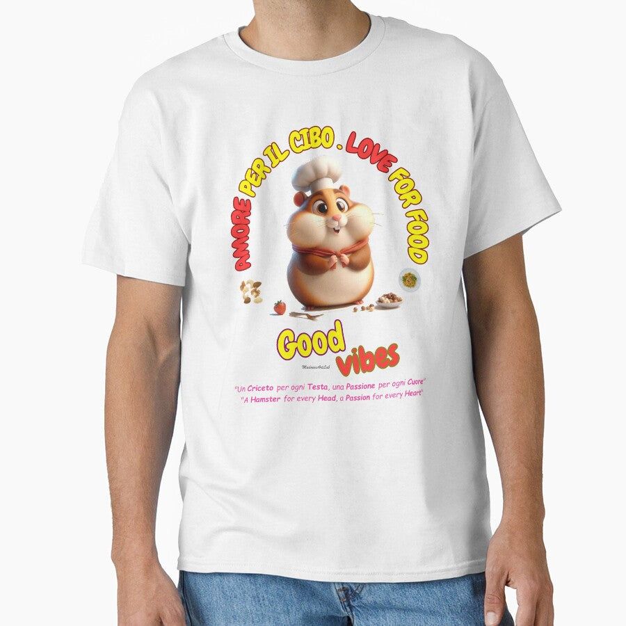 Food-Loving Hamster - Love for Food by MadnessArtLab