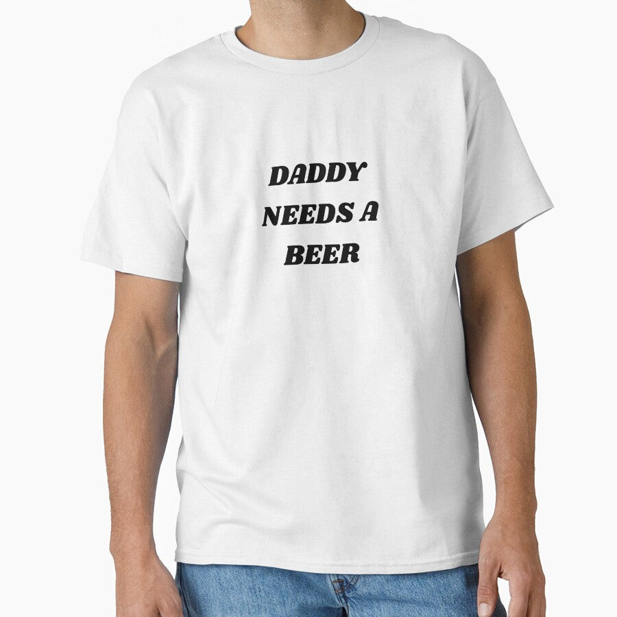 Daddy Needs a Beer by coffee with ice