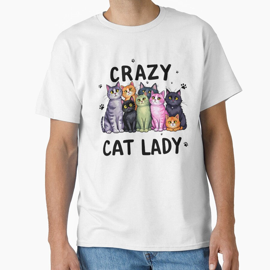 Crazy Cat Lady Collection - Cute and Colorful Cat Designs by latelierdechris