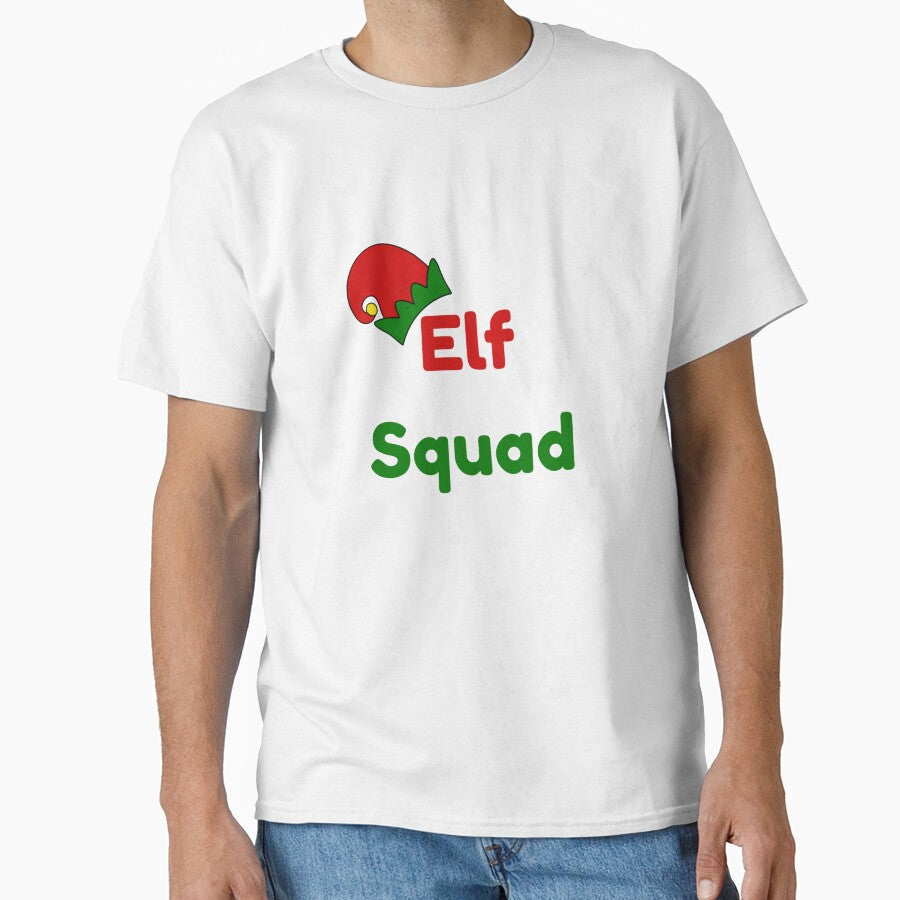 Elf Squad Funny Christmas Holiday Design by Quirky Creations