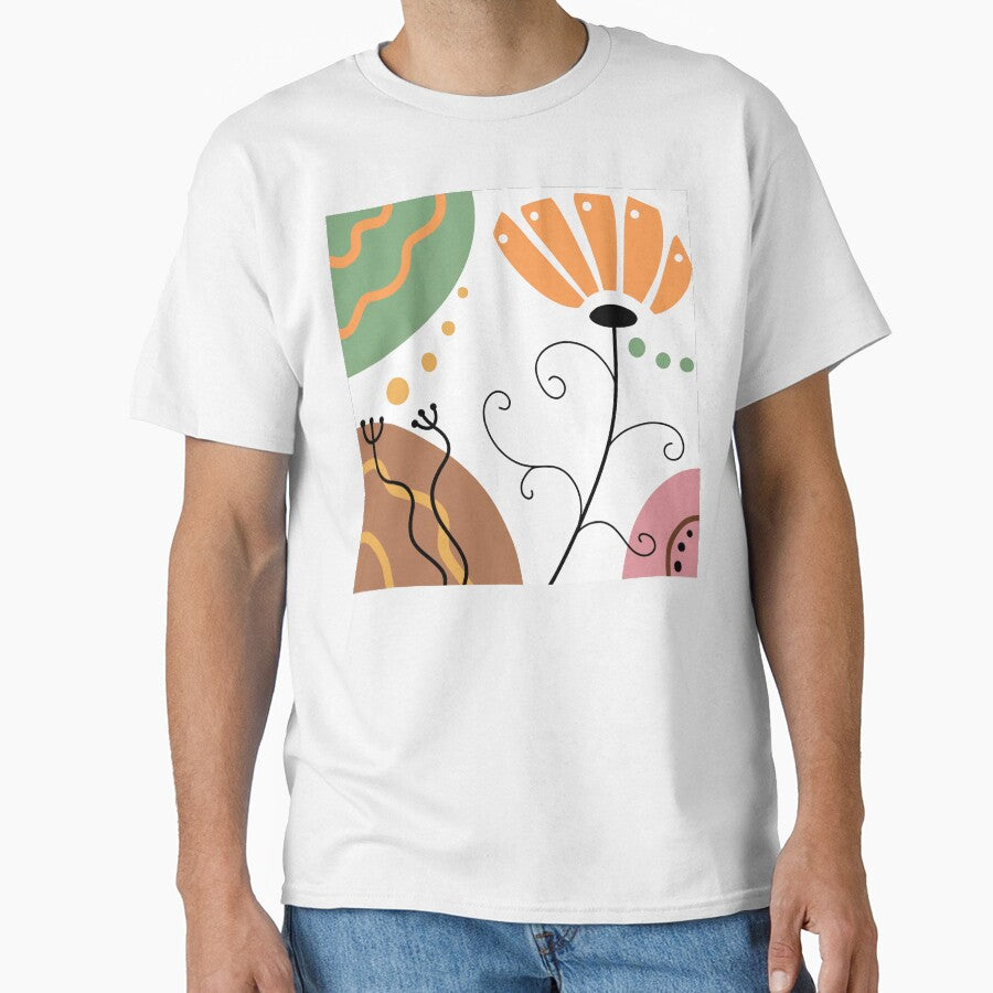 Earth Tones Whimsical Boho Design by Sartoris Art