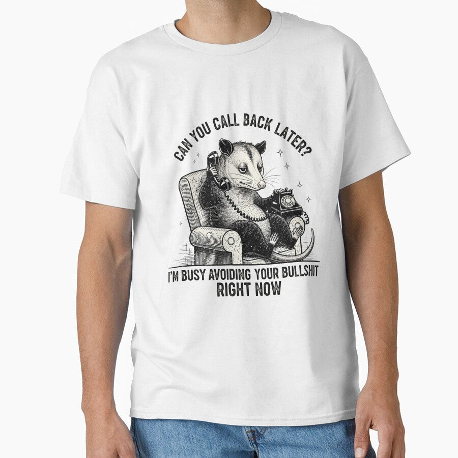 Classic T-shirt "Avoiding Your Bullshit" by cliviny