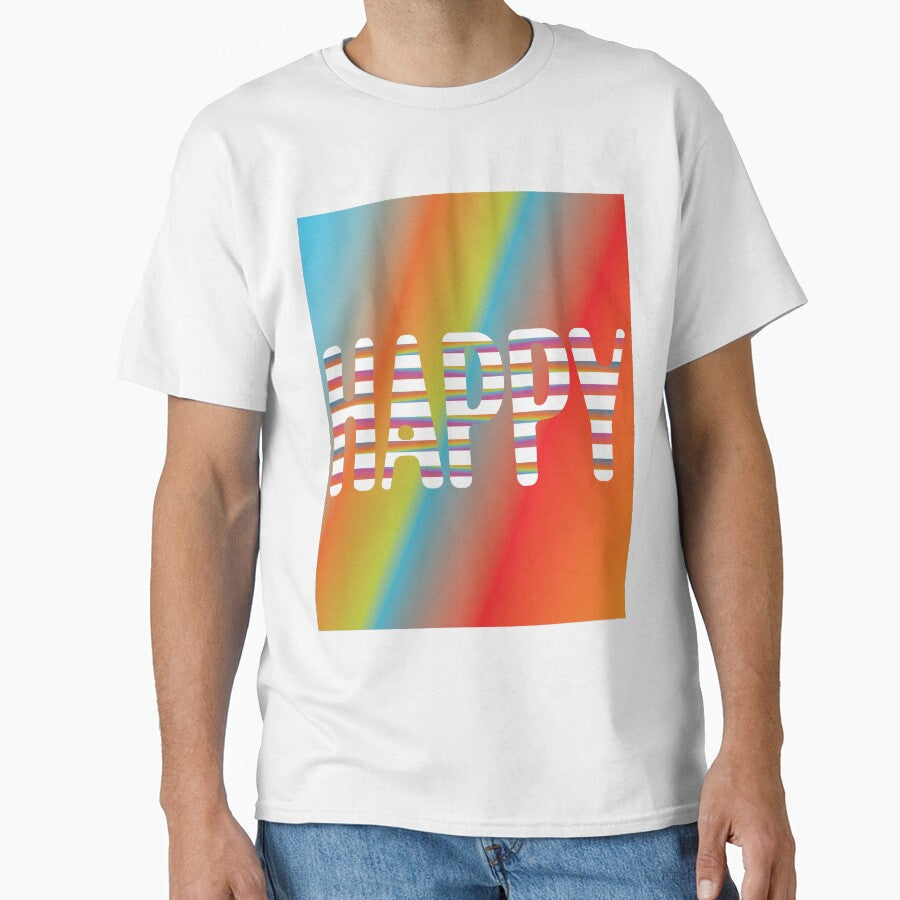 Happy Vibes. The ultimate rainbow design for good vibes! by MiPa78