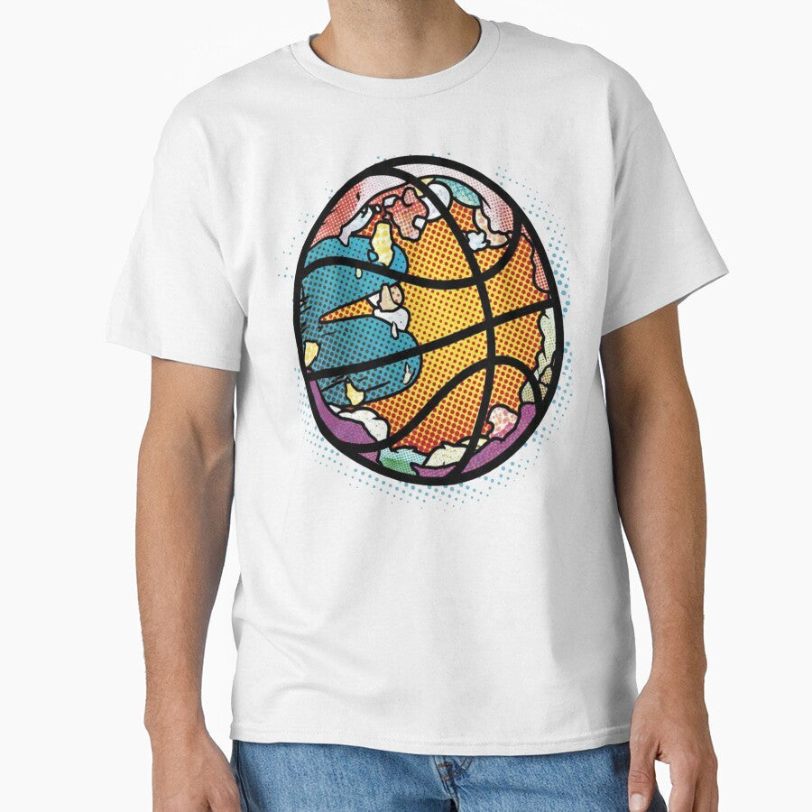 Classic Basketball T-Shirt Design" by Dzblack