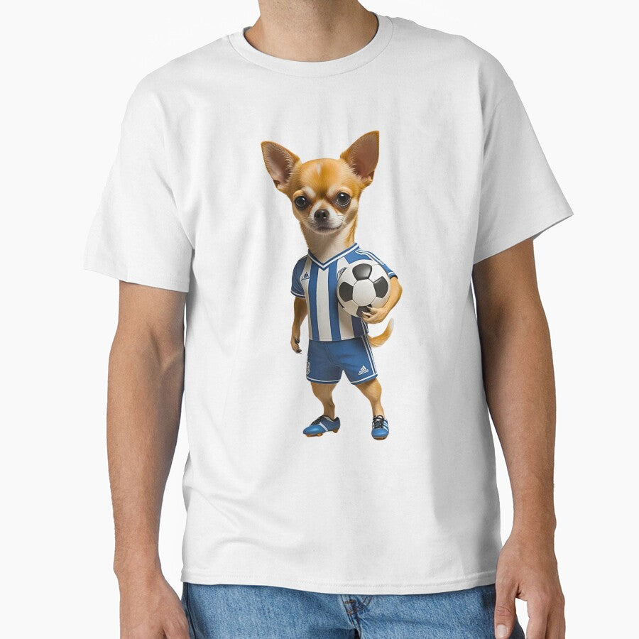 Chihuahua Soccer Star – Funny Dog Sports Design for Soccer Lovers by Fredster1966
