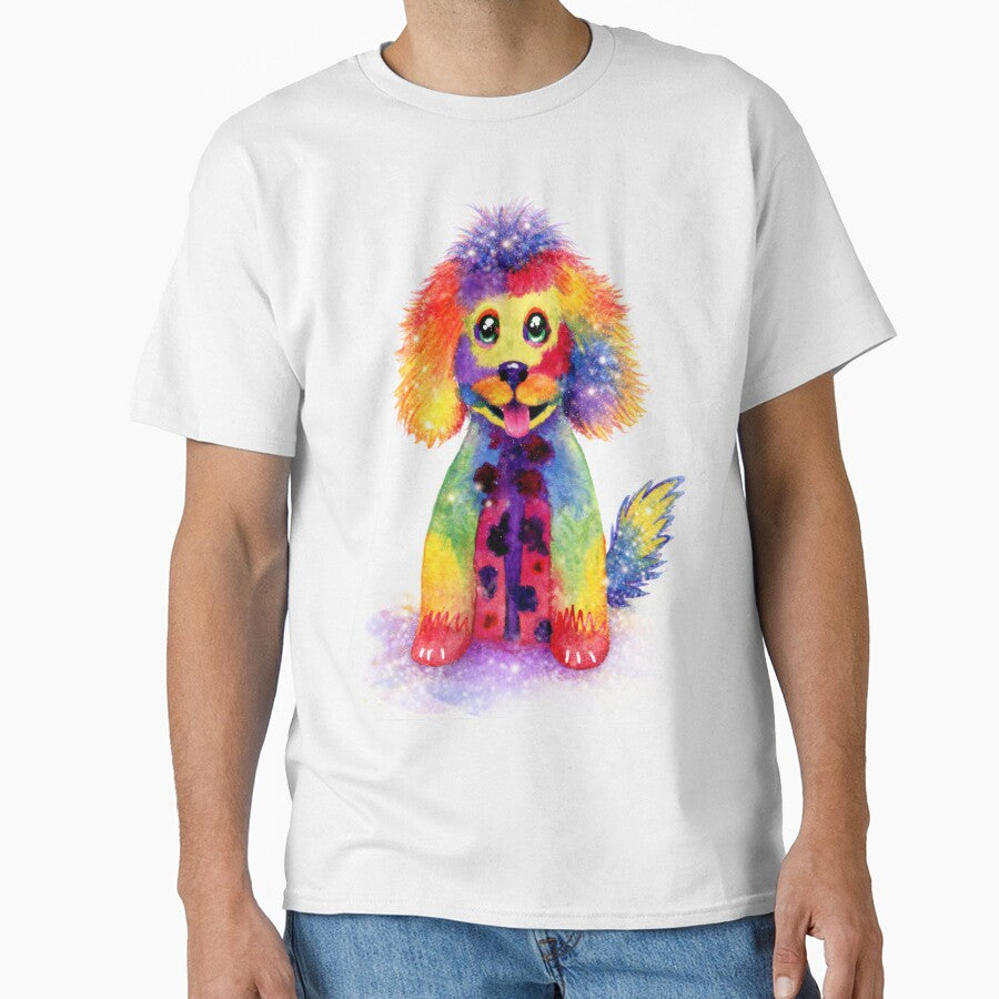 Dazzling Dog - A joyful pup bursting with colour, sparkle and personality by LKBMCreative