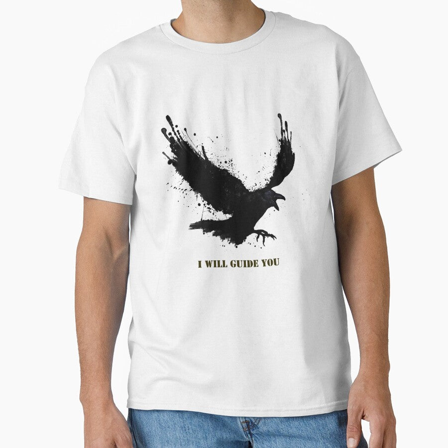 raven says: "i will guide you" by bandarartisan