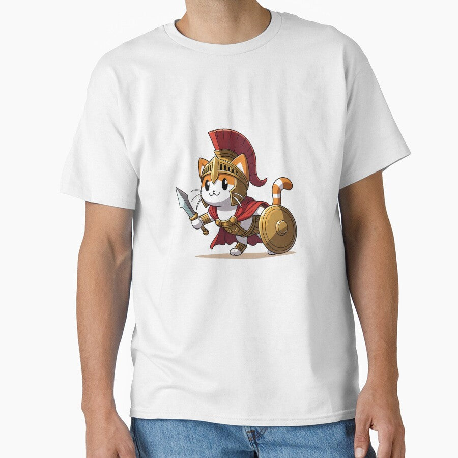Meowximus, the roman cat gladiator by WirelessChimp