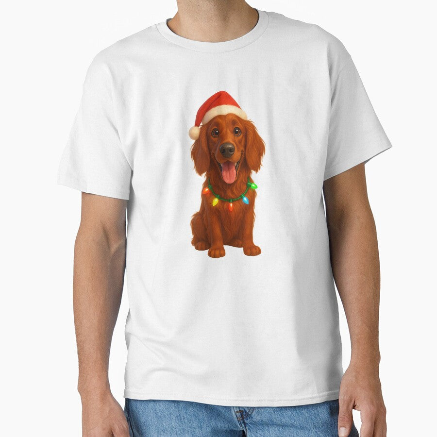 Christmas Irish Setter by Sillytoe