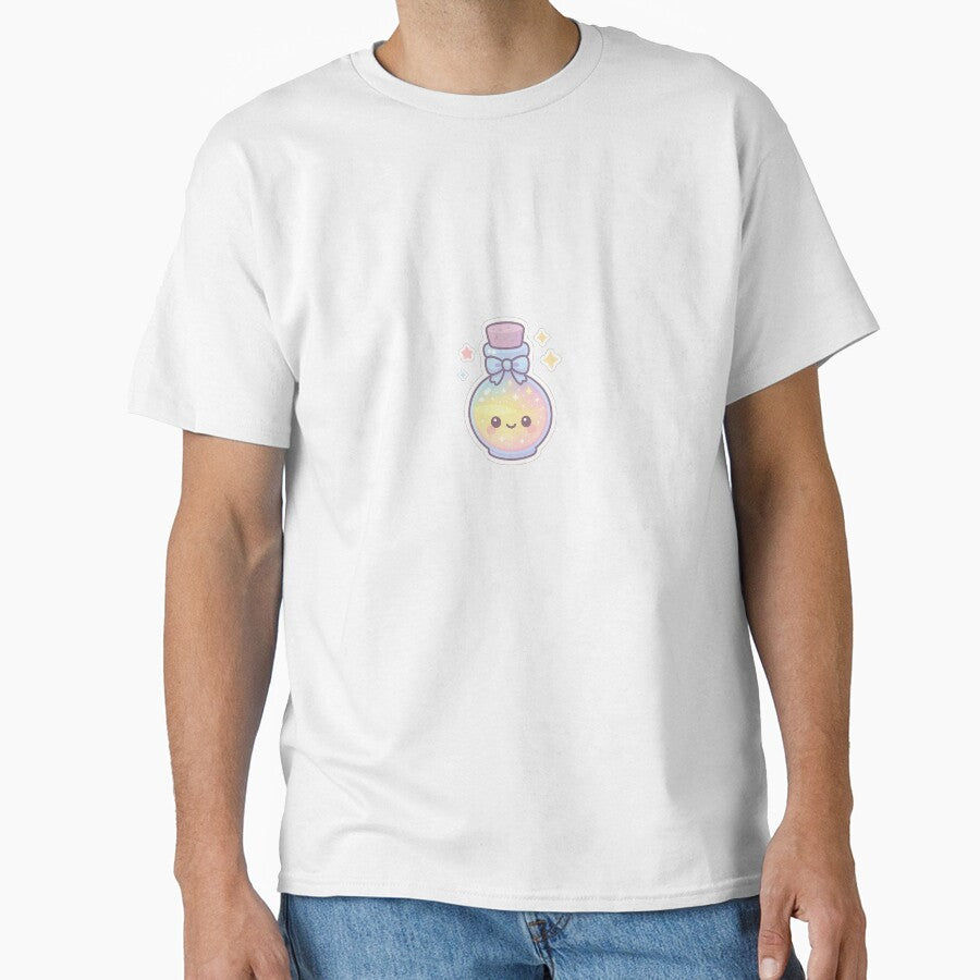 Kawaii Magic Potion Stickers – Pastel Rainbow Bottle by ClipVictuumArts