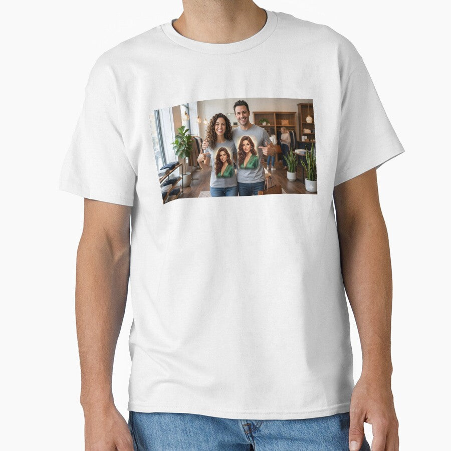 Perfect Match – Stylish Couple Graphic Tees by Hustle DNA Studio