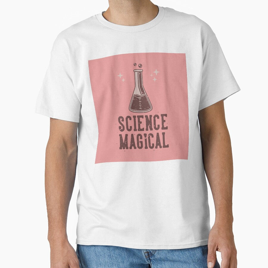 Vintage Slogan Science Magical by Peekonet