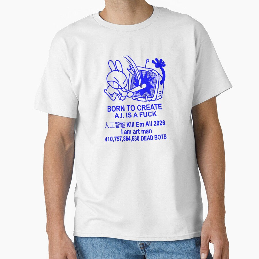 Born to Create - Anti AI Art | I Am Art Man | No AI by robcham