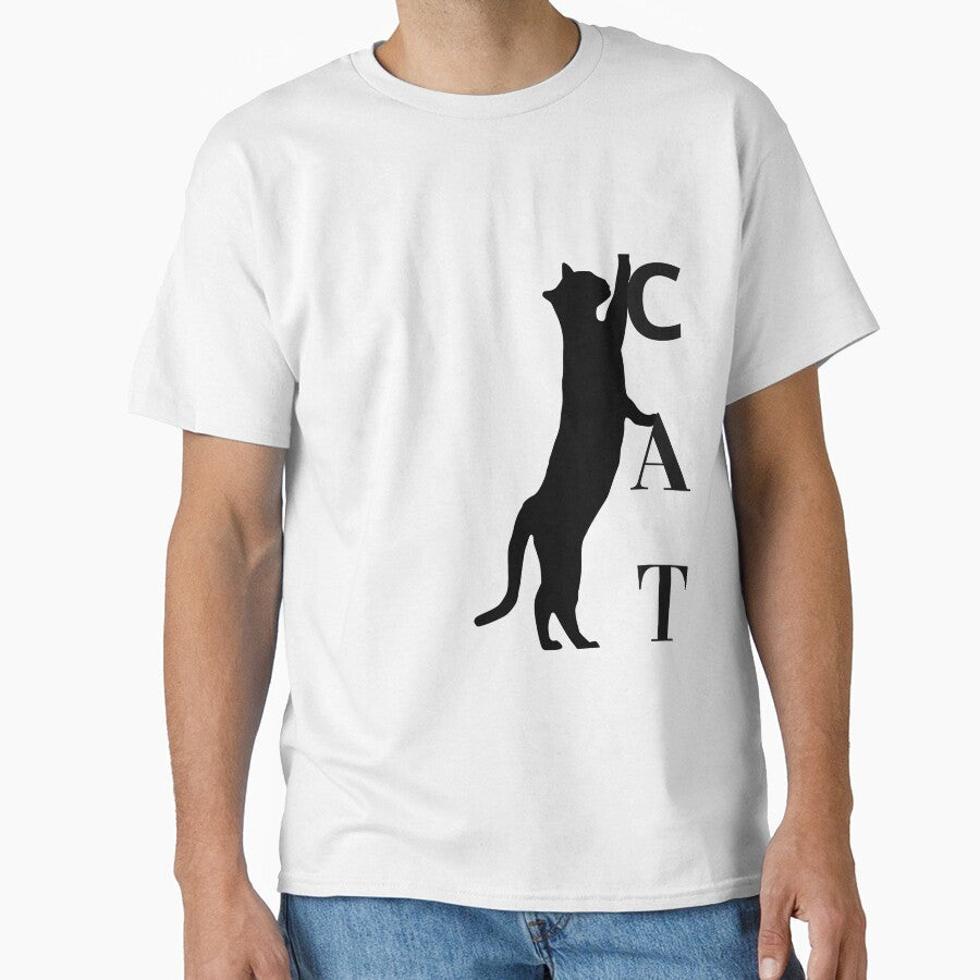 Cat-Minimal Typography|Animal Type Series by designsvetlana1