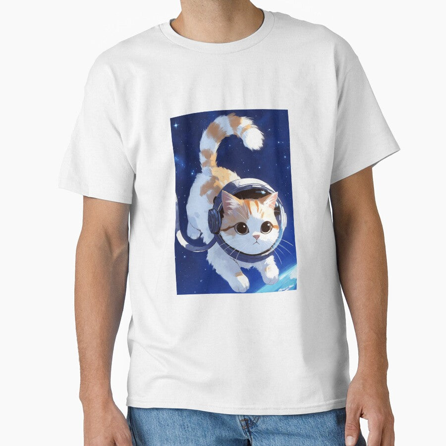 the astronaut cat in outer space by KarenMelissaMz