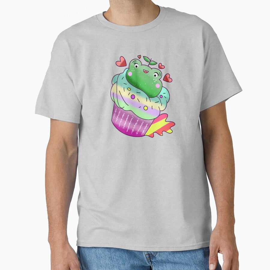 Cute pink Kawaii froggie cupcake by Quacktails
