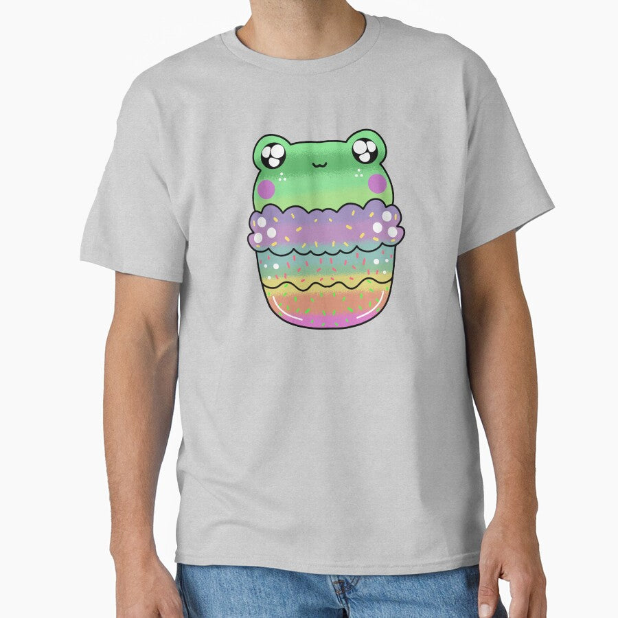 Cute kawaii frog chibi cake by Quacktails