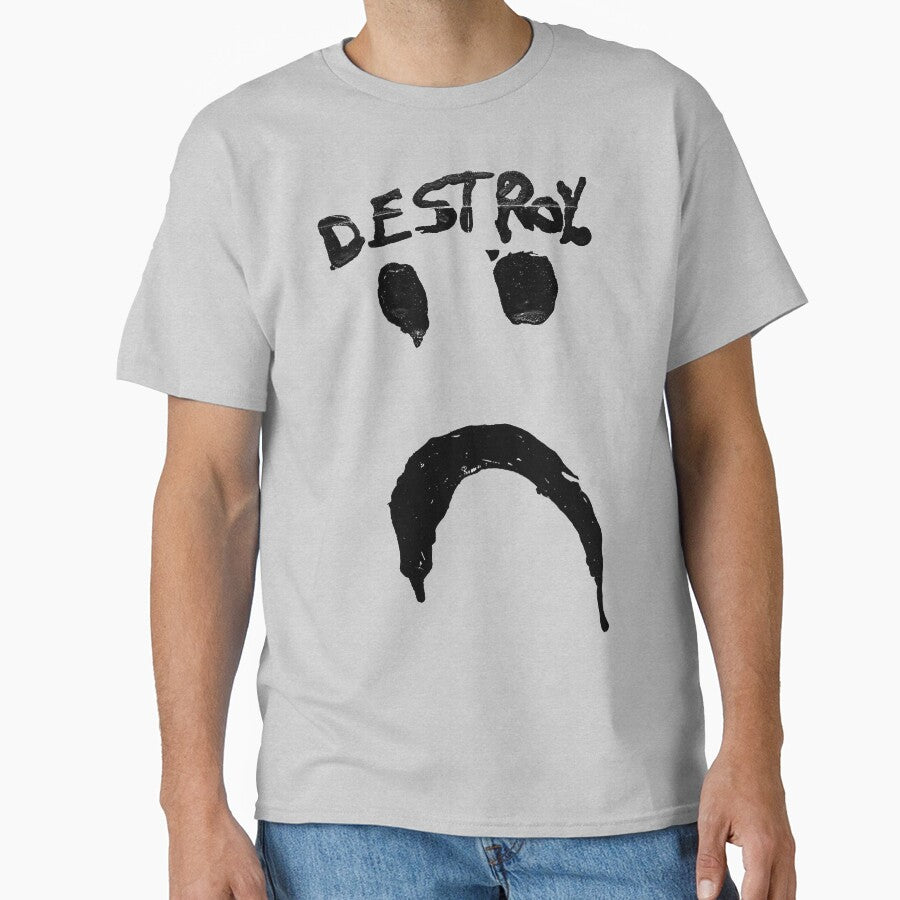Destroy! Riot Shirt with Destroy Smiley by iNukeDesign