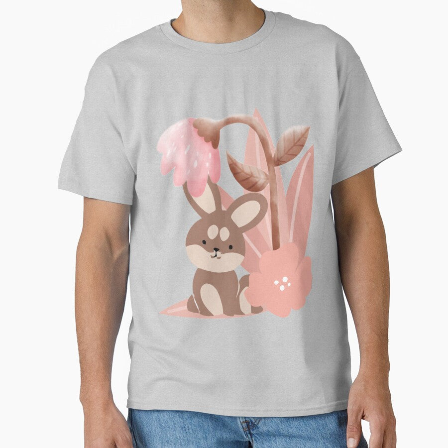 Boho Garden and Rabbit by Vachala