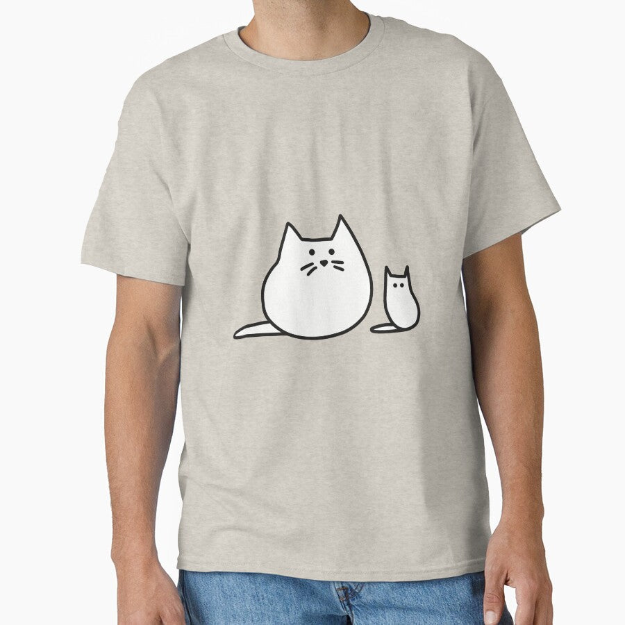 Cat Blob and Kitten Blob by basiltheleaf