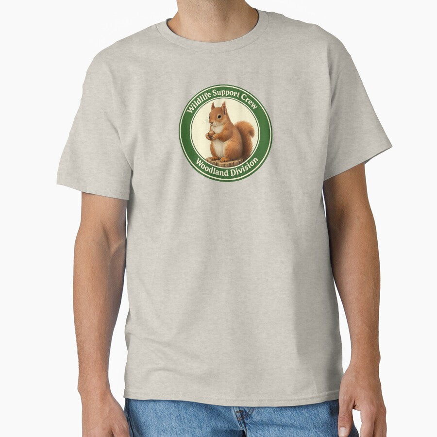Wildlife Support Crew Woodland Division Red Squirrel Badge by ChirpInc