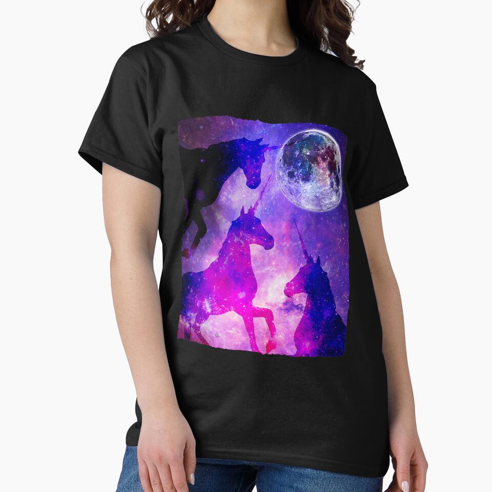 Awesome Ironic Three Unicorn Moon Parody by edensmr