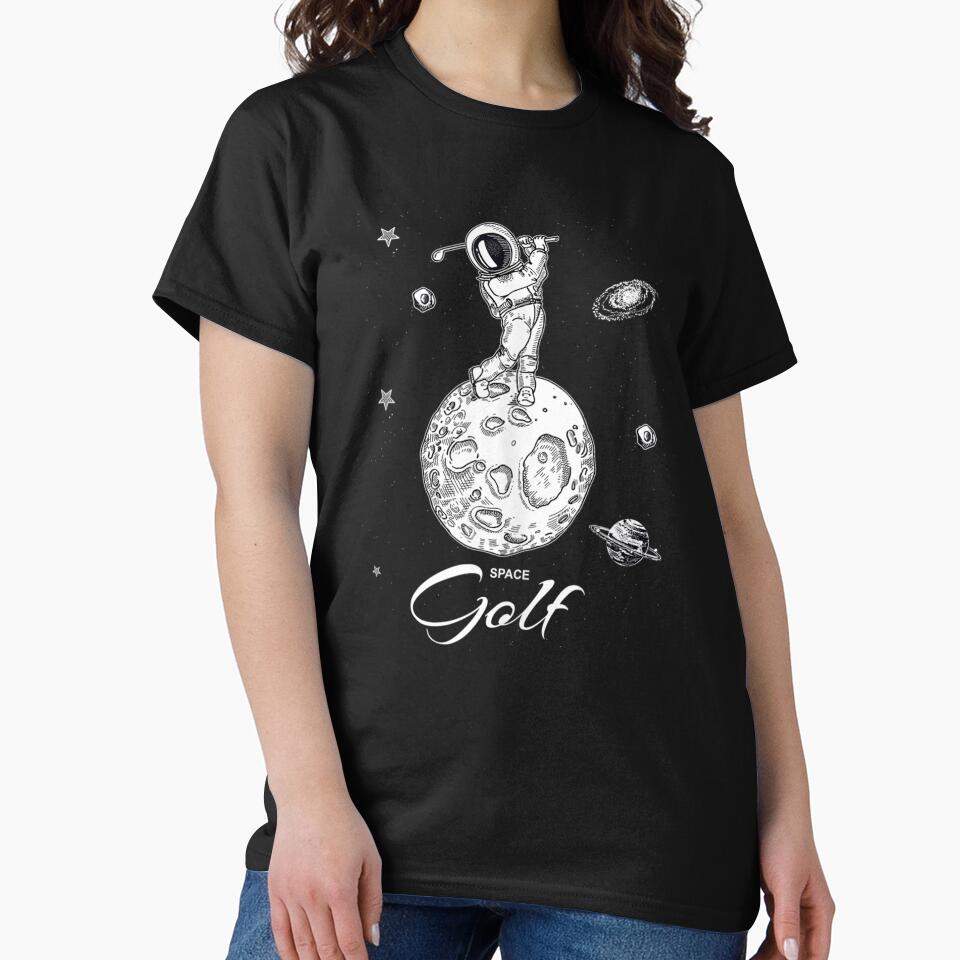 Cool Astronaut Novelty Play Golf Graphic Tees & Cool Designs Tank Top by AdonisShop