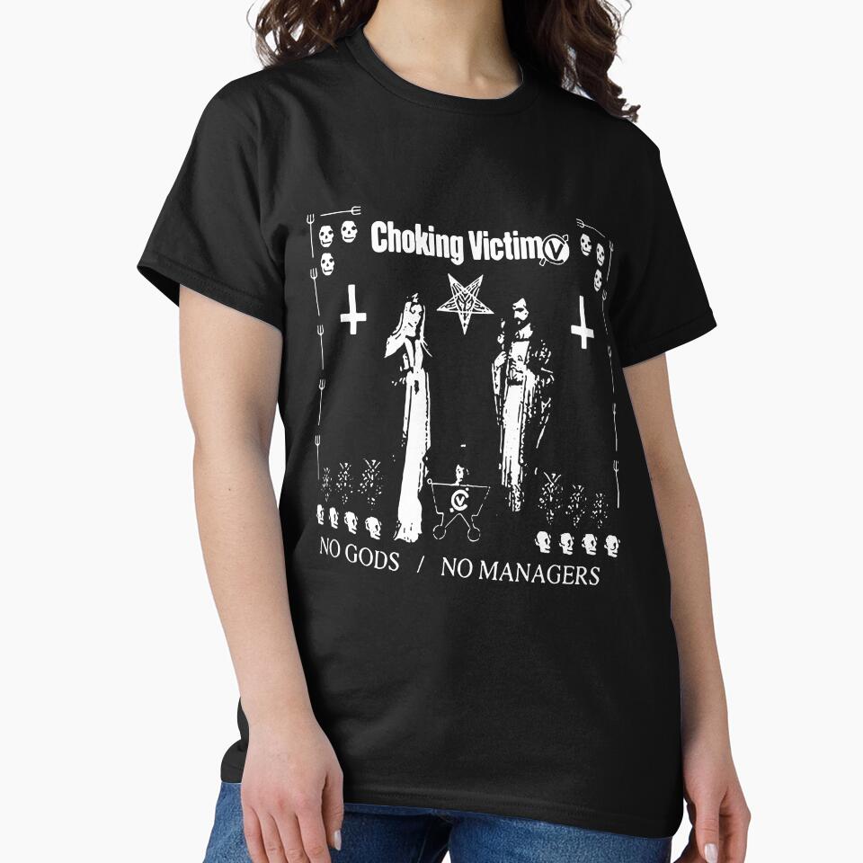Choking Victim the punk rock vintage art by RodrigoMar1850