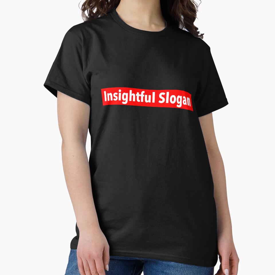 Insightful Slogan by weavernap