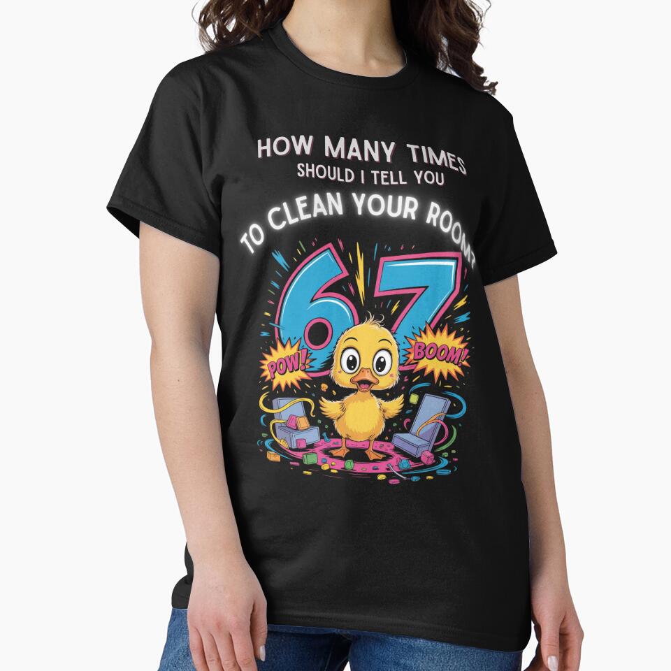 67 funny duck how many times design by Logiprint