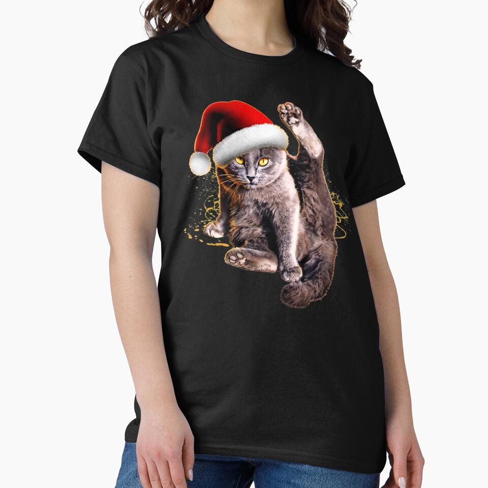 Funny Christmas Cat by GreenSplash