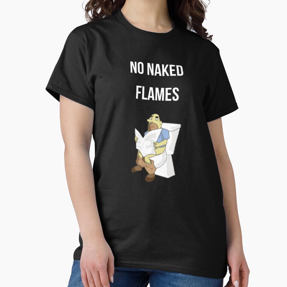 No naked flames by Slogans4u