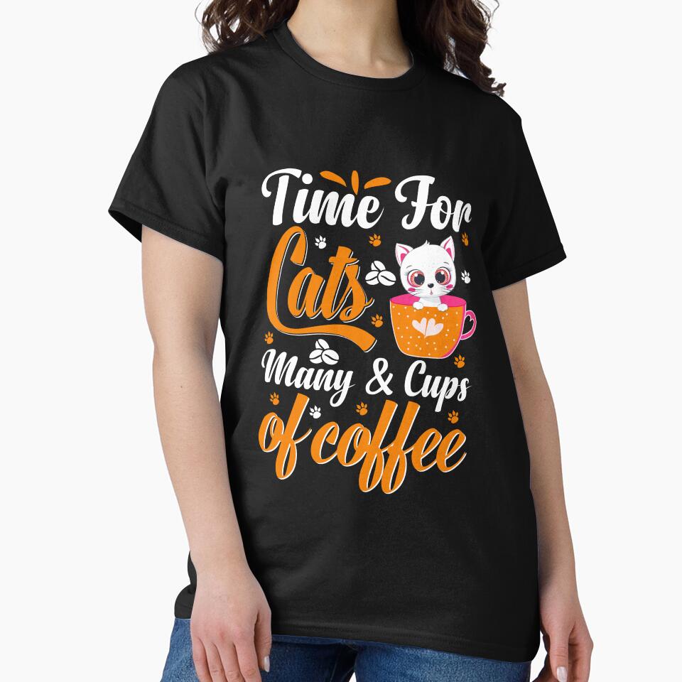 Time for Cats and Coffee by 808Designs