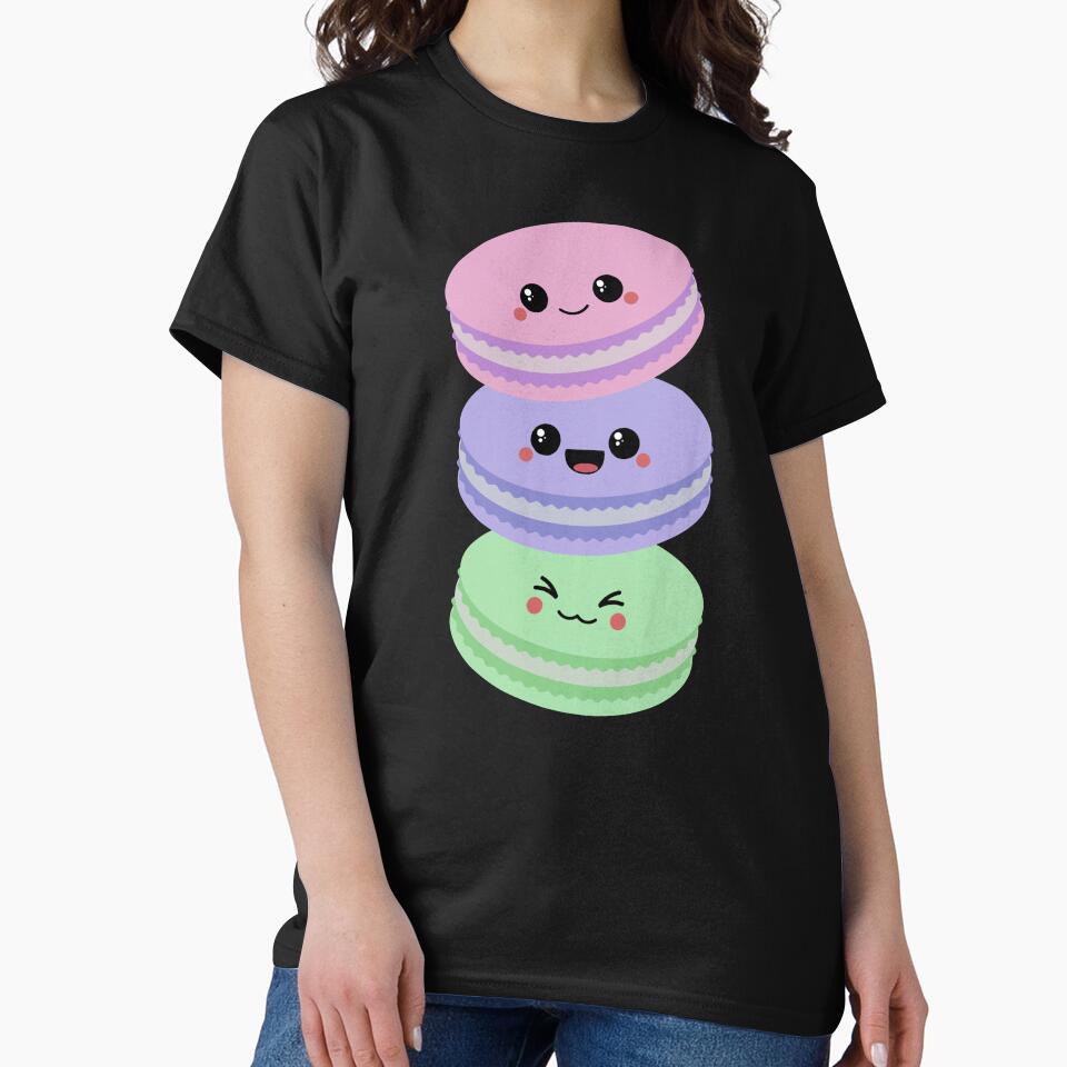 Kawaii Macaron Stack by sasyall