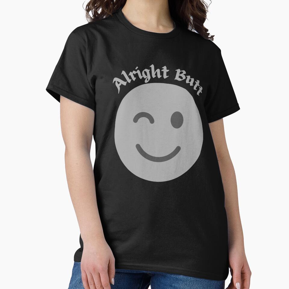 Alright Butt Funny Welsh Novelty by AllThatIsWelsh