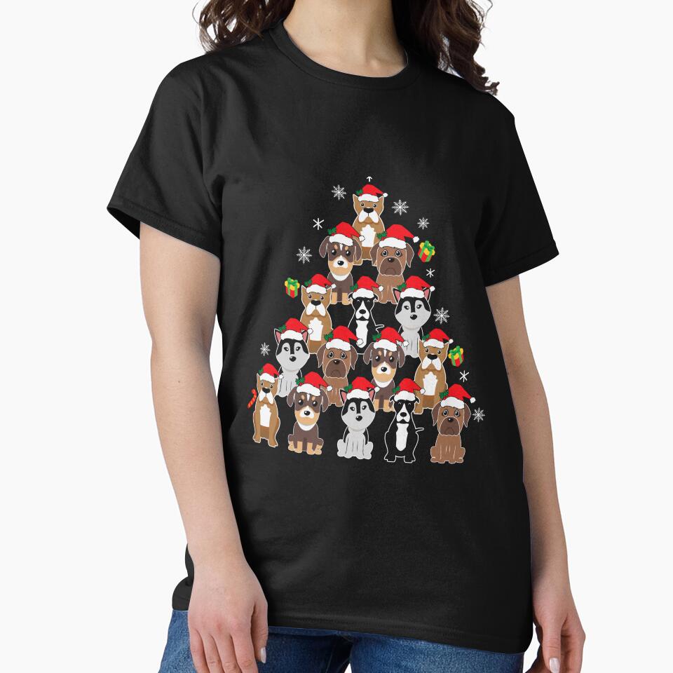 dogs christmas by Thehecticstore