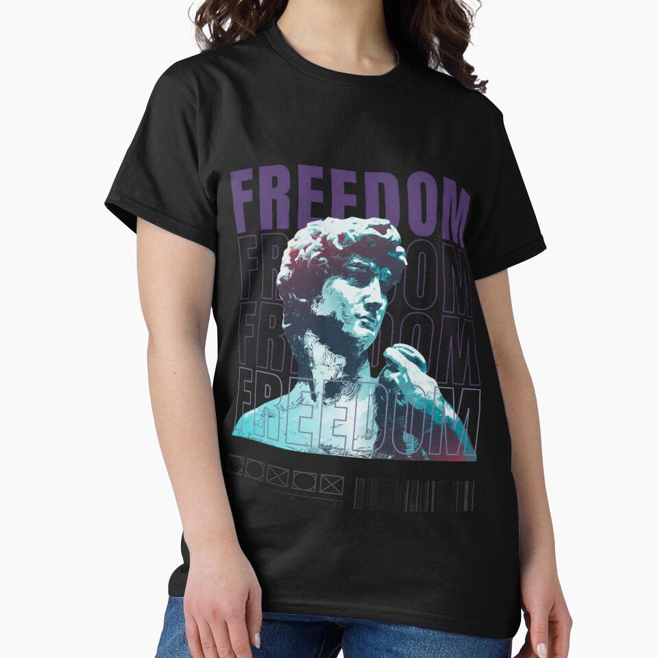 Freedom Graphic Printed T-Shirt by KARSCORP