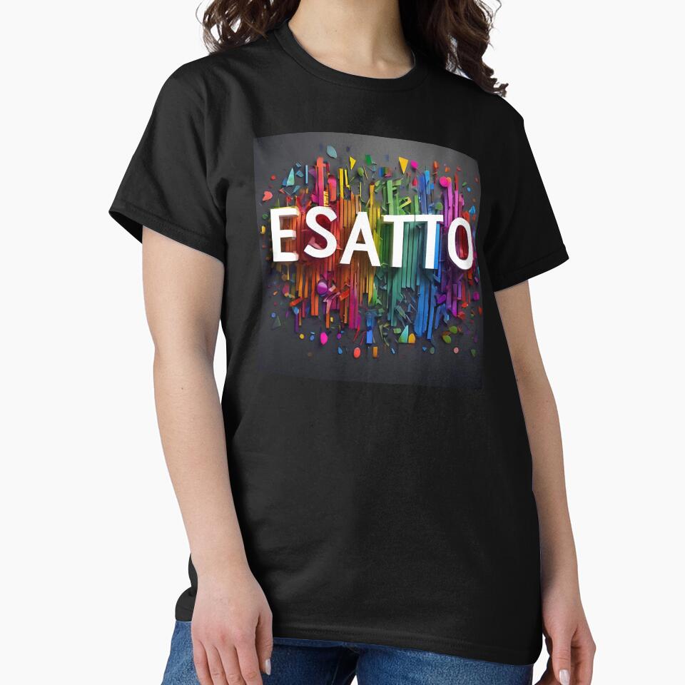 Esatto state of mind. Color T-shirt by Esatto Style