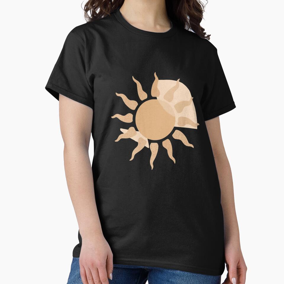 Sand Sunburst Minimalist Design by Erik Visnievskij