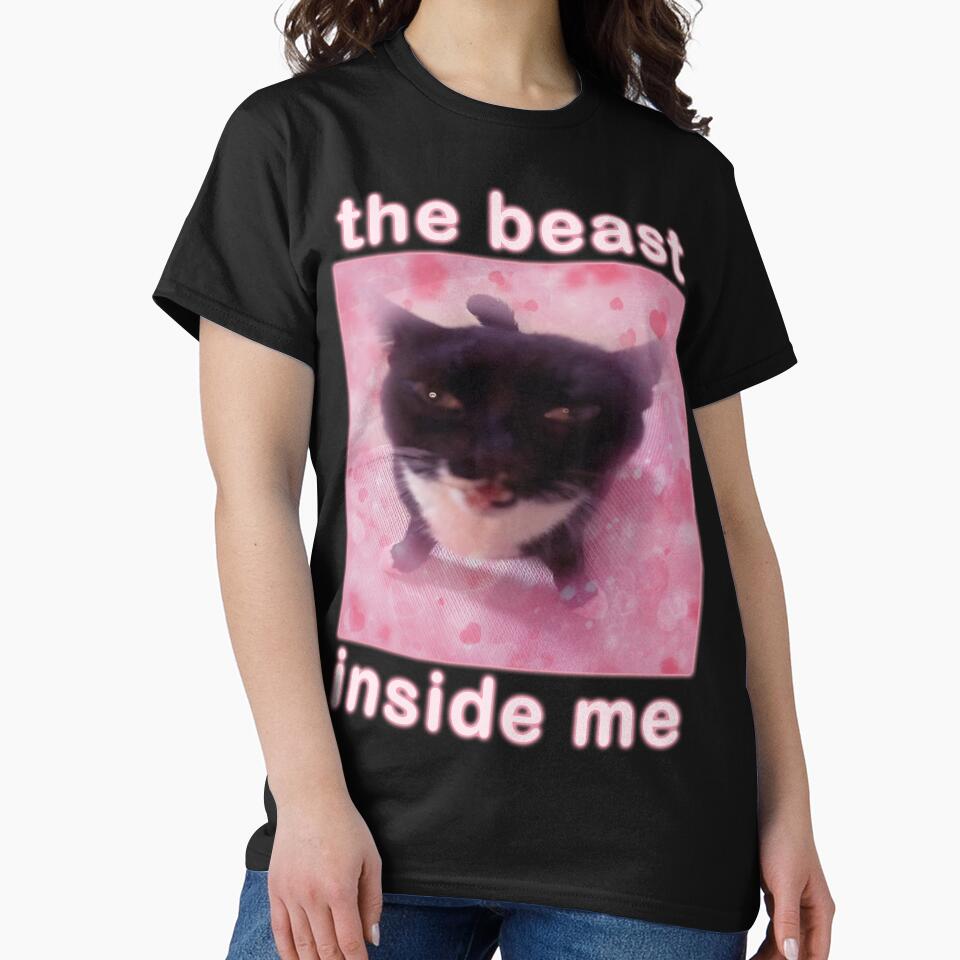The beast inside me Funny Cat Meme by MemishDesign