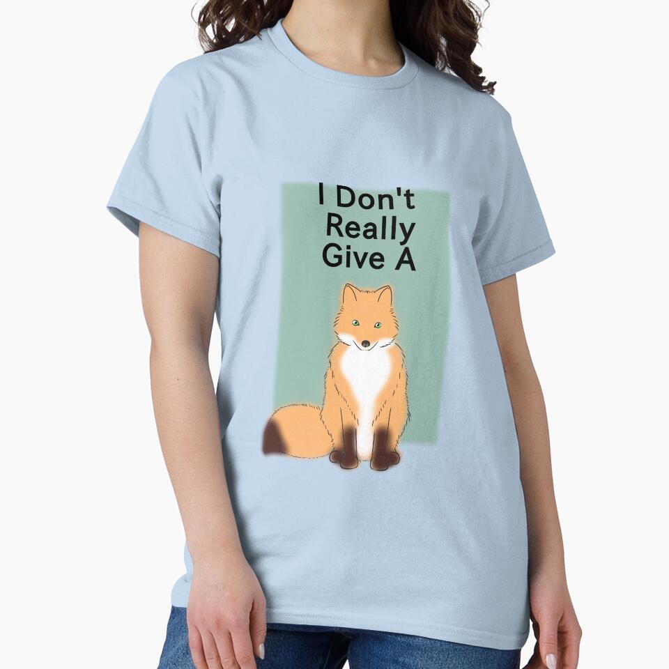 I Don't Give A Fox by DentedSpork