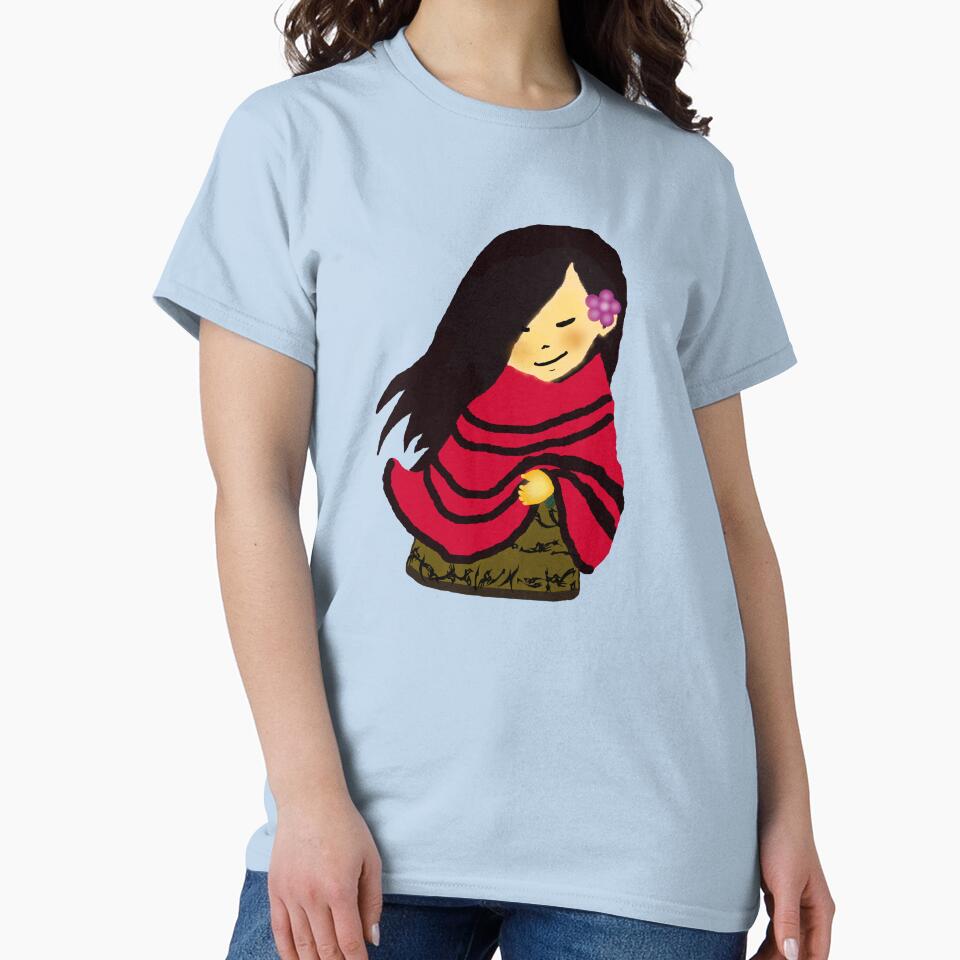 Lady in a Poncho by VicenteHS