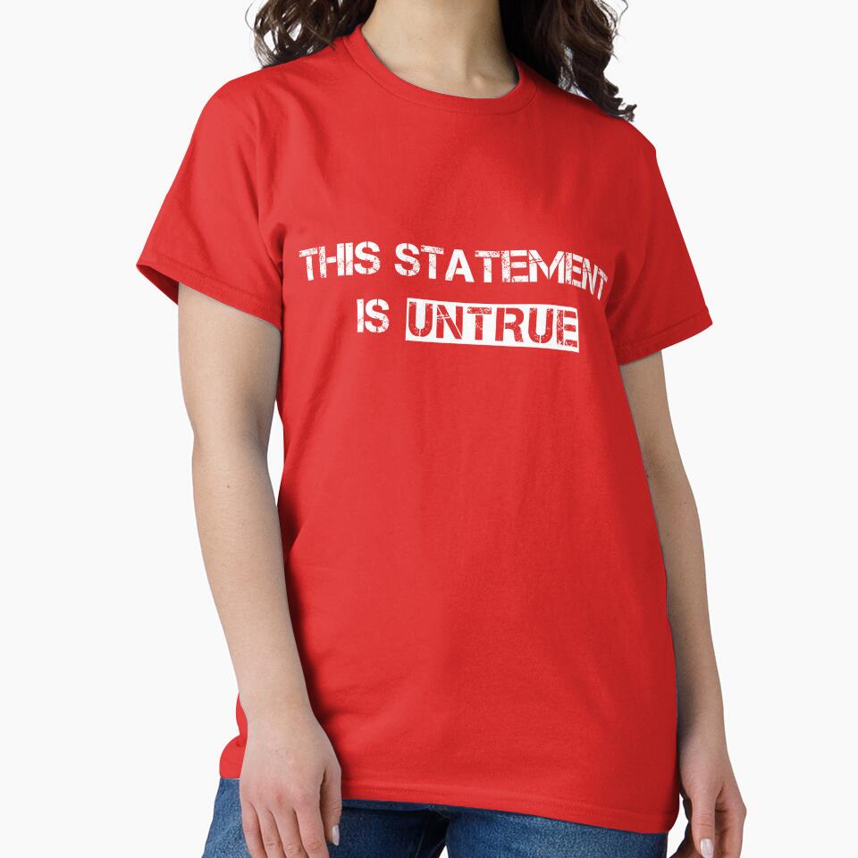 This statement is untrue by MBiBtYB
