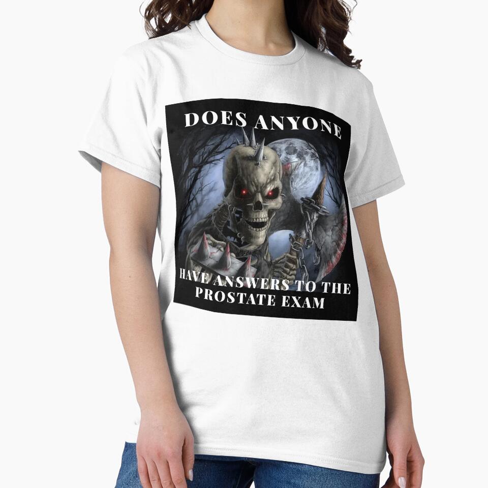 Funny Ironic Edgy Skeleton Design by VossMonk3