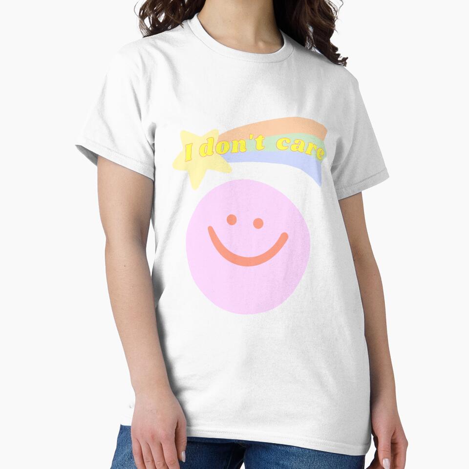 I don't care smiling face by PassionFruchti