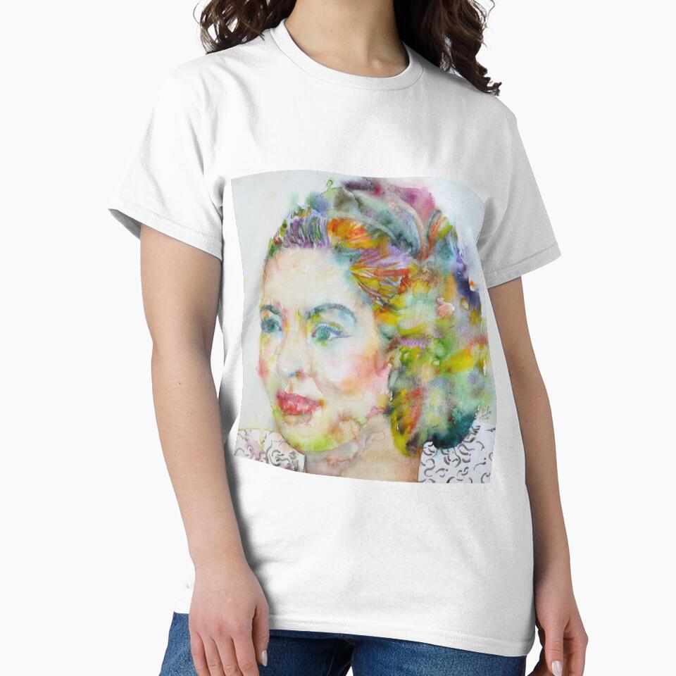 BILLIE HOLIDAY watercolor portrait by lautir
